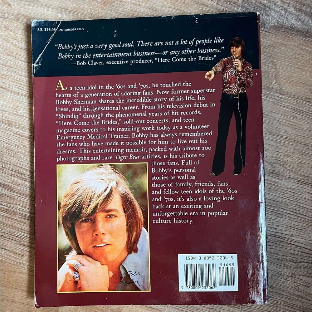 Bobby Sherman: Still Remembering You Book - Picture 2 of 6